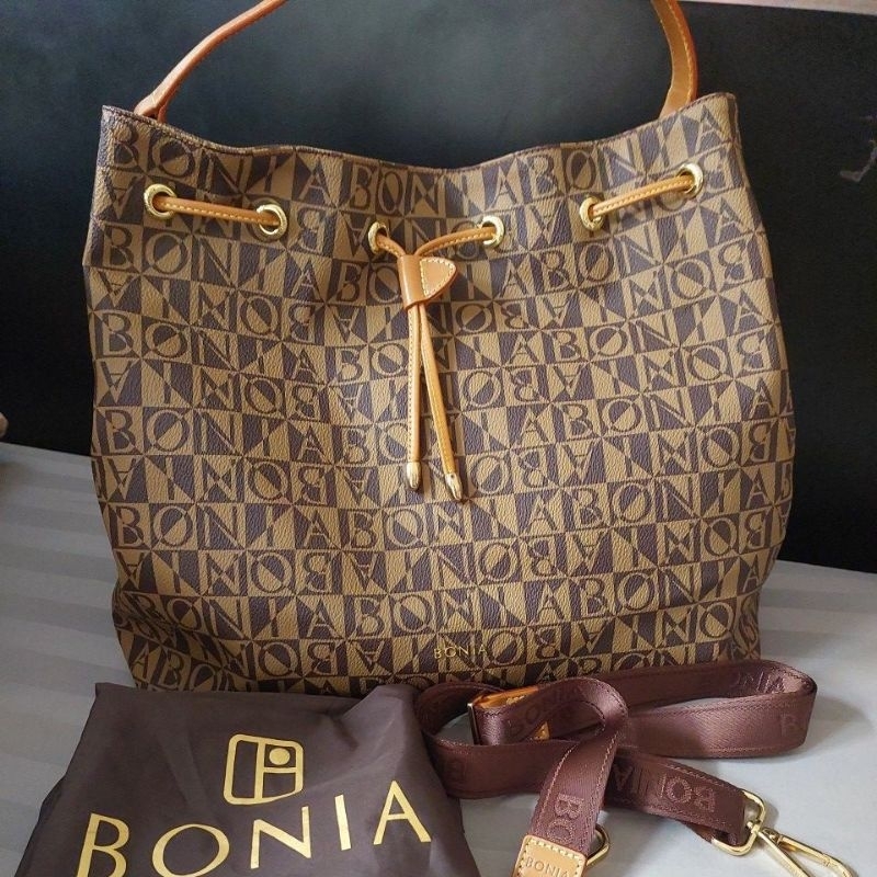 TAS BONIA SERUT MONOGRAM (PRELOVED)