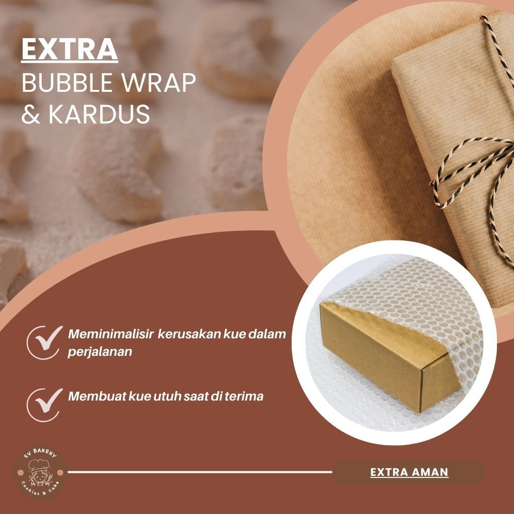 

EXTRA Bubble Wrap + Kotak