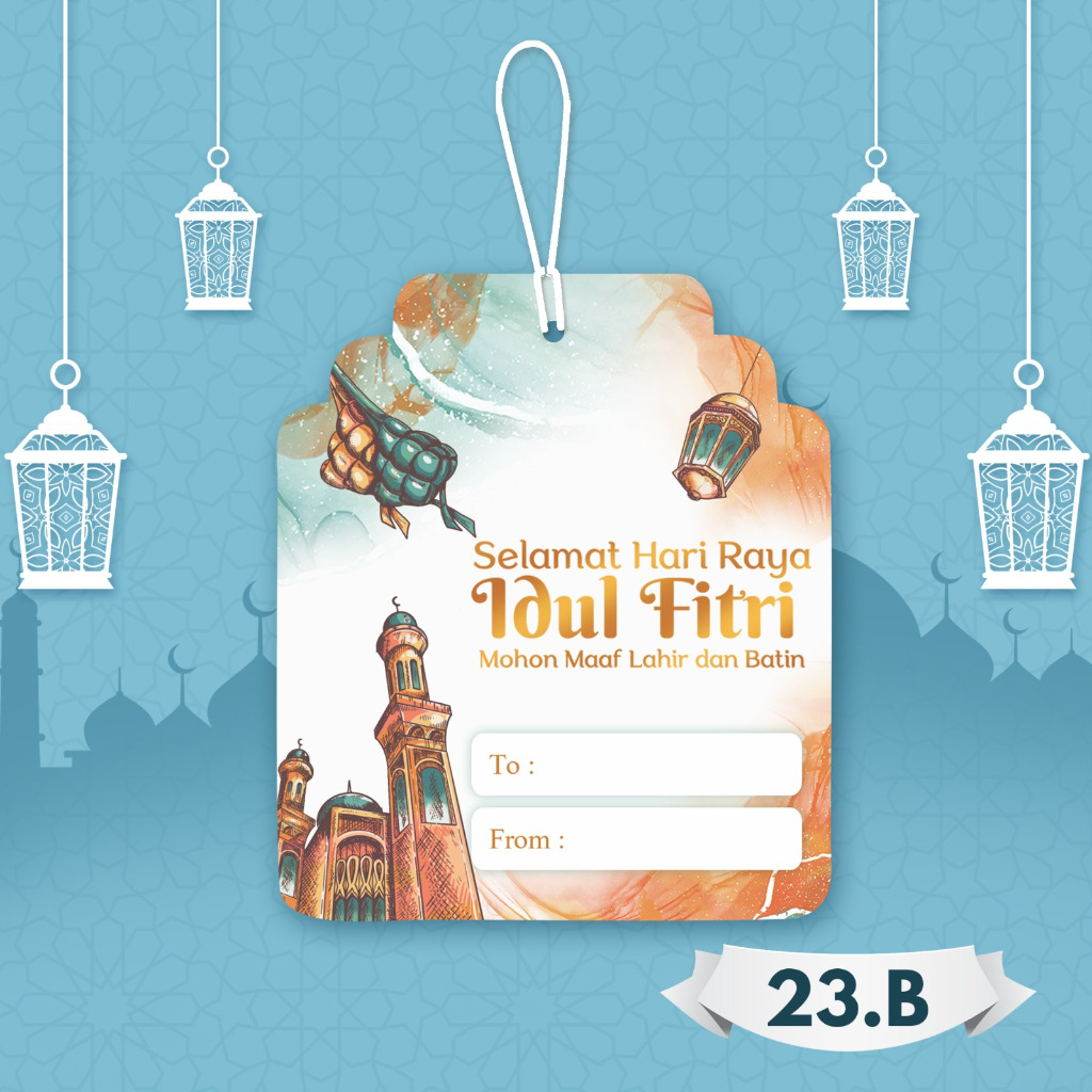 

Kartu Hang Tag 23.B Edisi Lebaran Terbaru Best Seller Harga Murah
