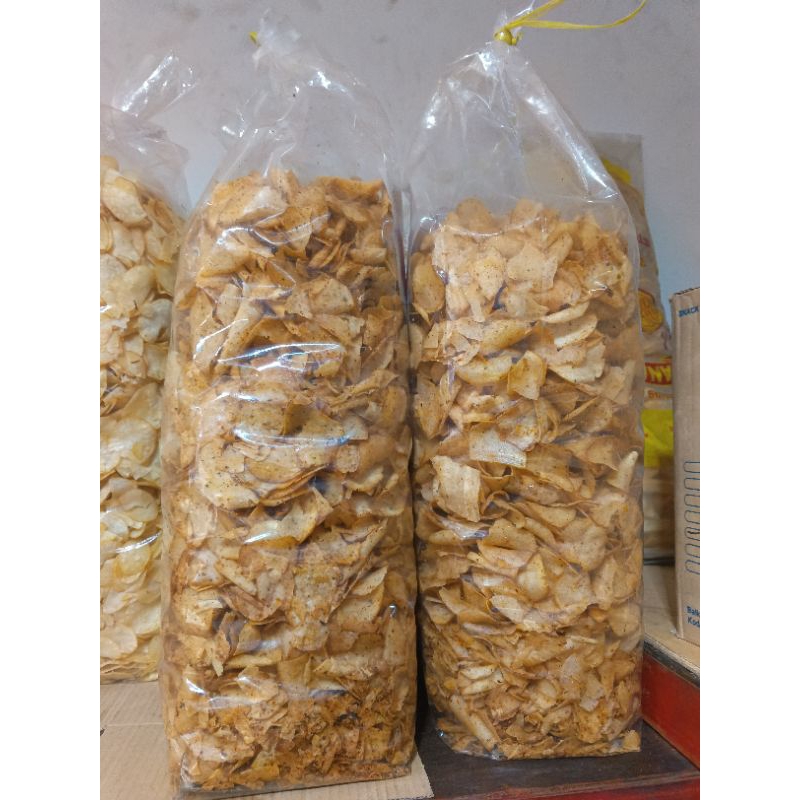 

Keripik singkong pedas