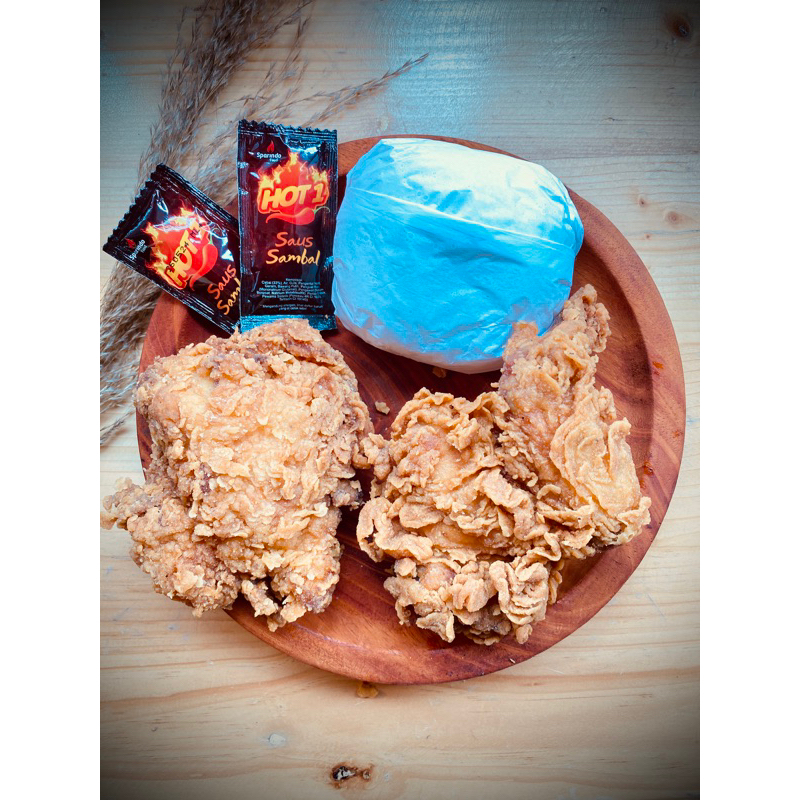 

PAKET AYAM CRISPY DOUBLE