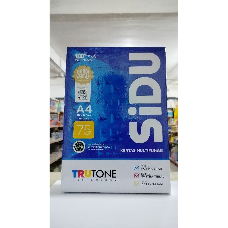 

Sidu Kertas HVS A4 75 gsm