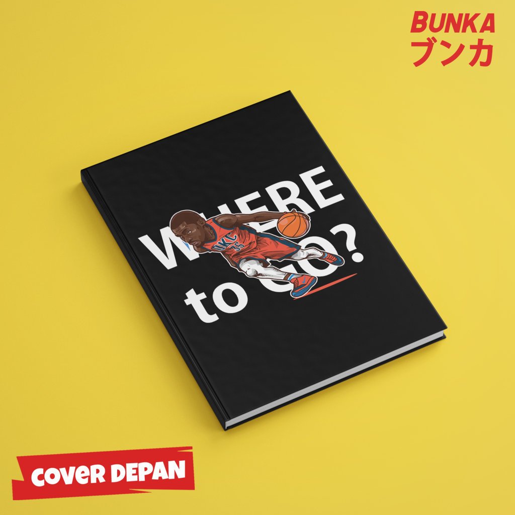 

Note Book Aesthetic Sport NBA Kevin Durant B Hardcover A5 Buku Tulis Catatan Notes Agenda Planner Jurnal vintage buku catatan story book kado anniversary valentine cowok cewek murah