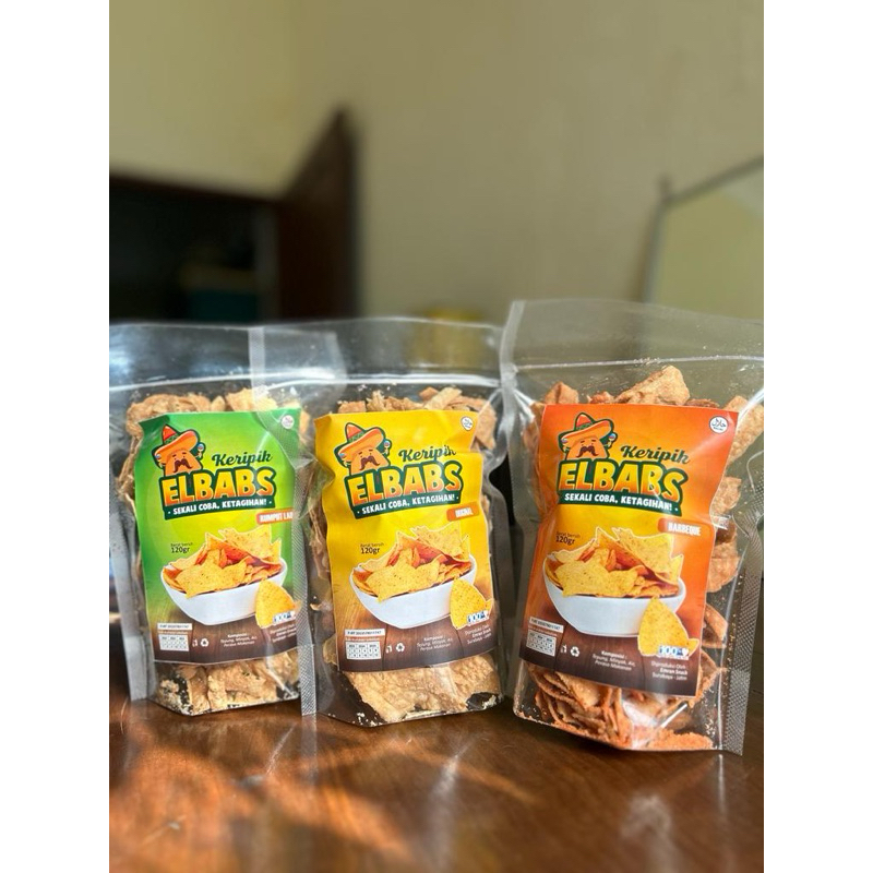 

[BEST SELLER] KERIPIK KULIT KEBAB / TORTILA ( ELBABS )