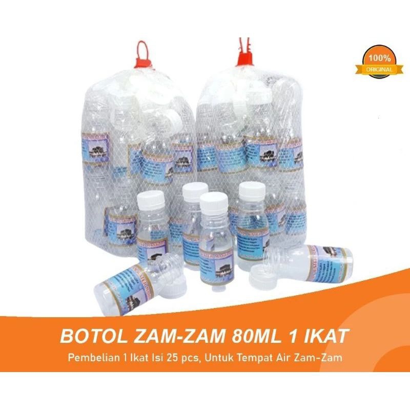 Botol Kosong Air Zam Zam 80ml