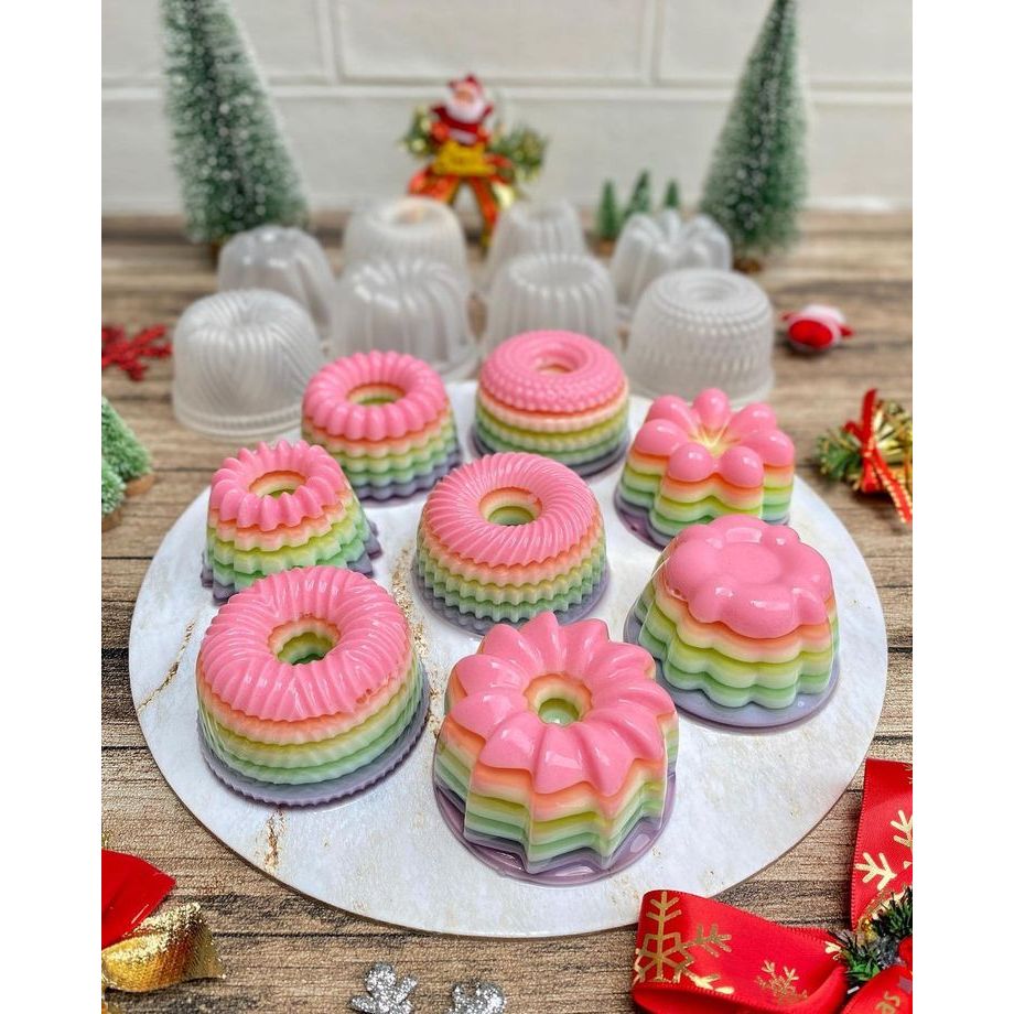 Cetakan Mini Puding 100ml | Cetakan Jelly Mini Unik