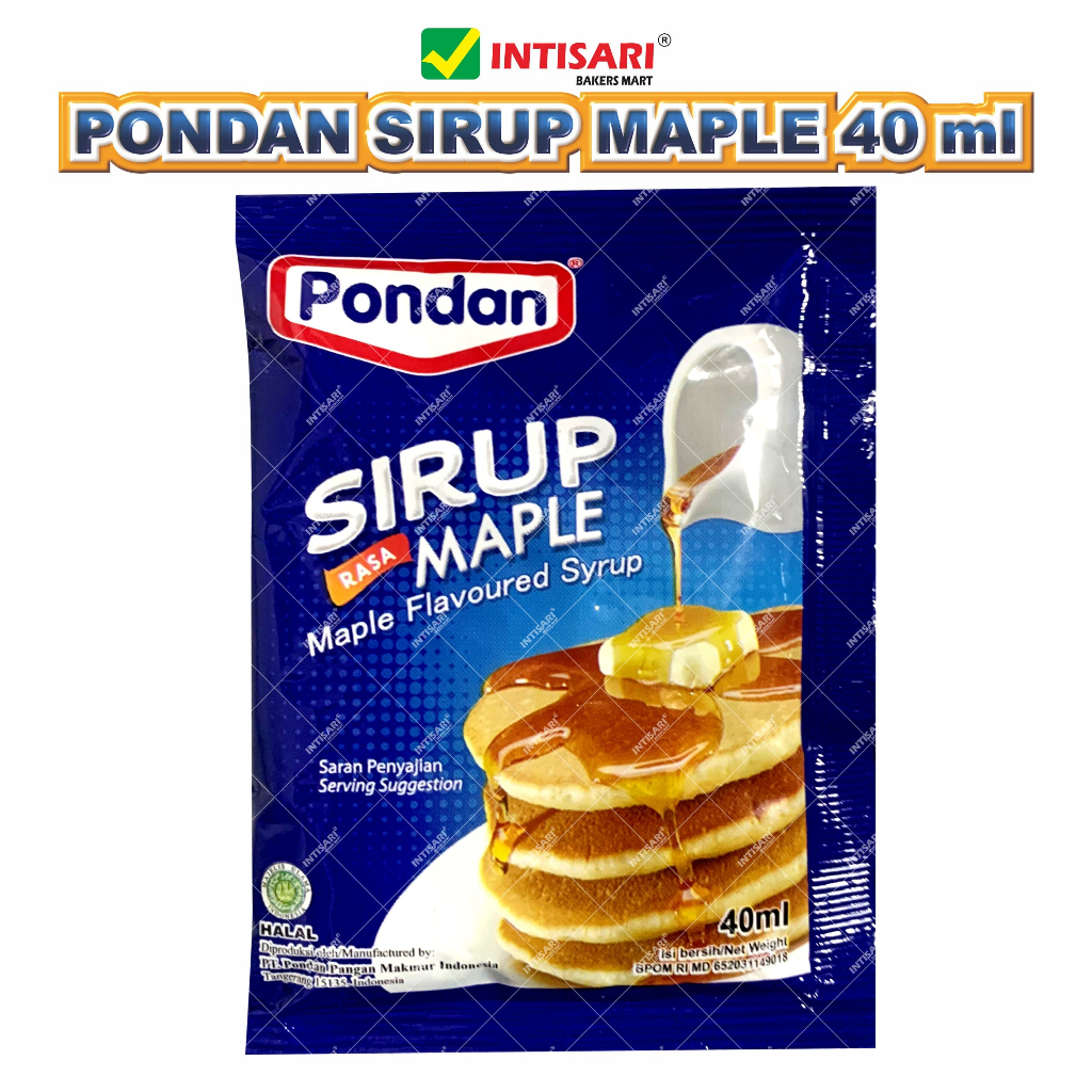 

PONDAN SIRUP RASA MAPLE 40 ML