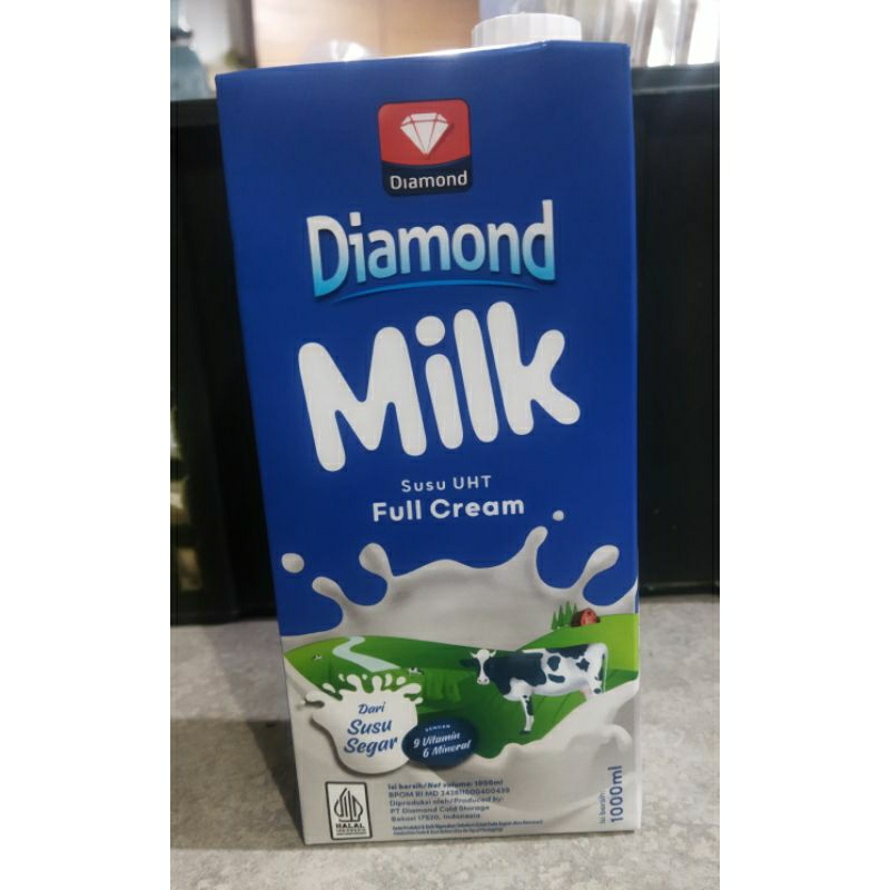 

Susu DIAMOND UHT Full cream 1liter/pack