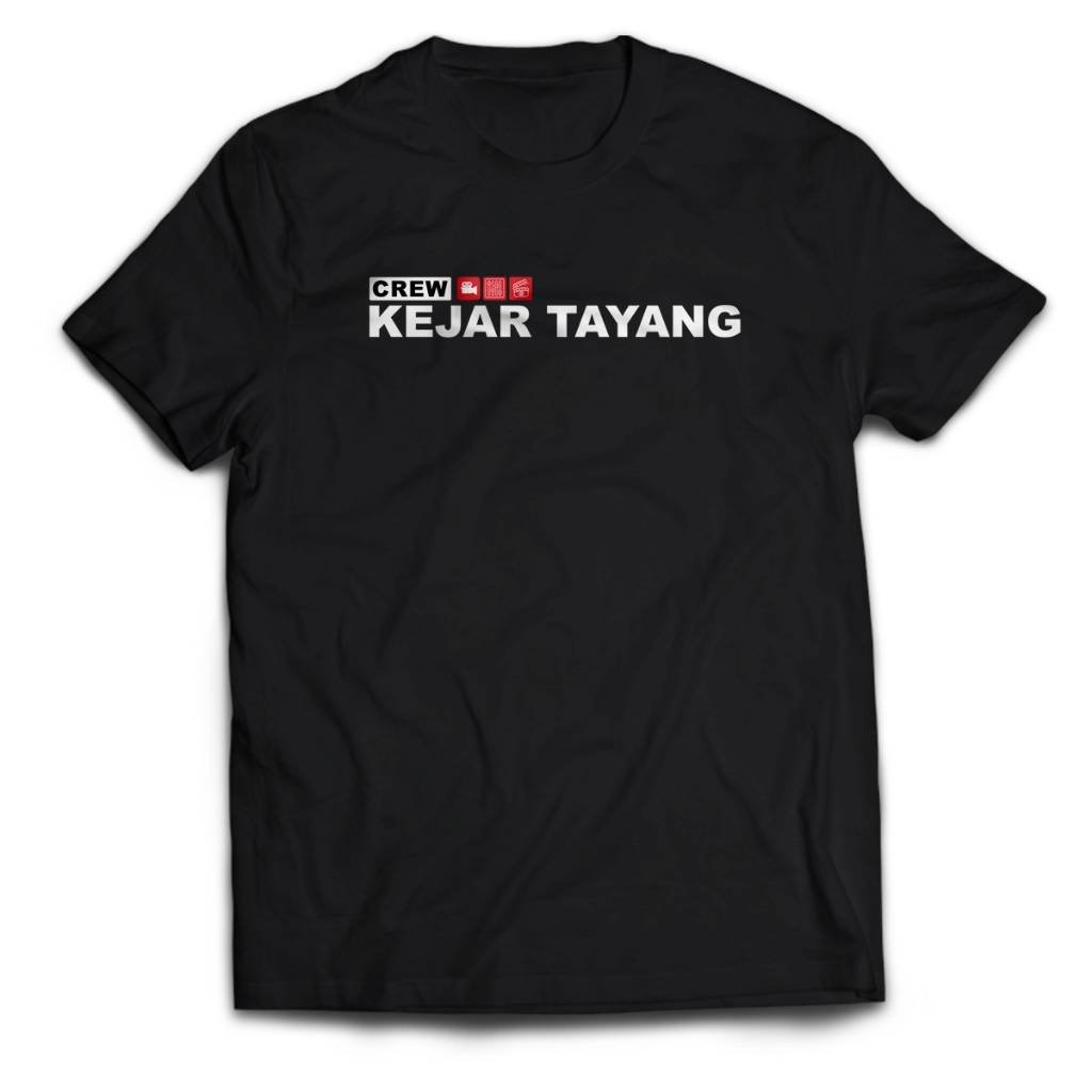 Kaos Pria CREW KEJAR TAYANG Film Maker Dewasa Baju Atasan Unisex PakeKaos