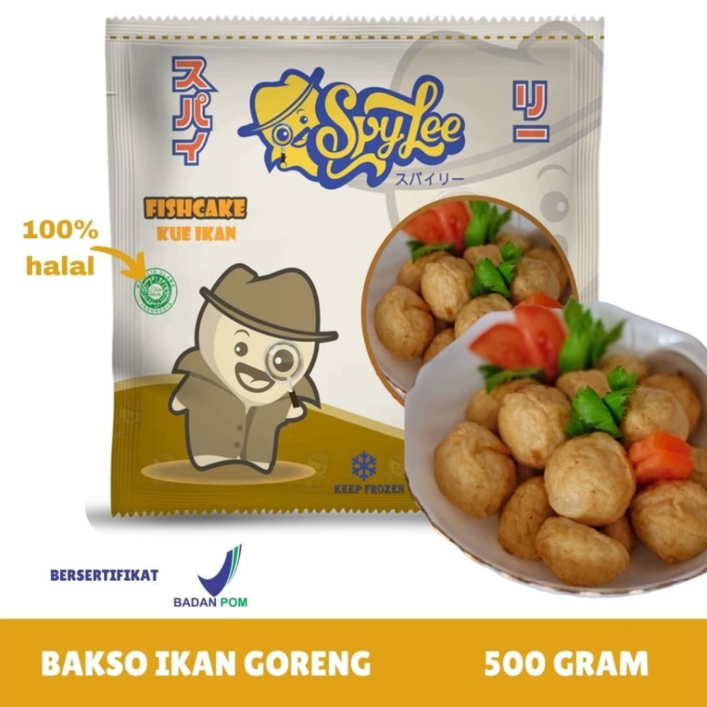 

BOS SAYUR JAKUT - Spylee Bakso Ikan Goreng (Isi 25-28)