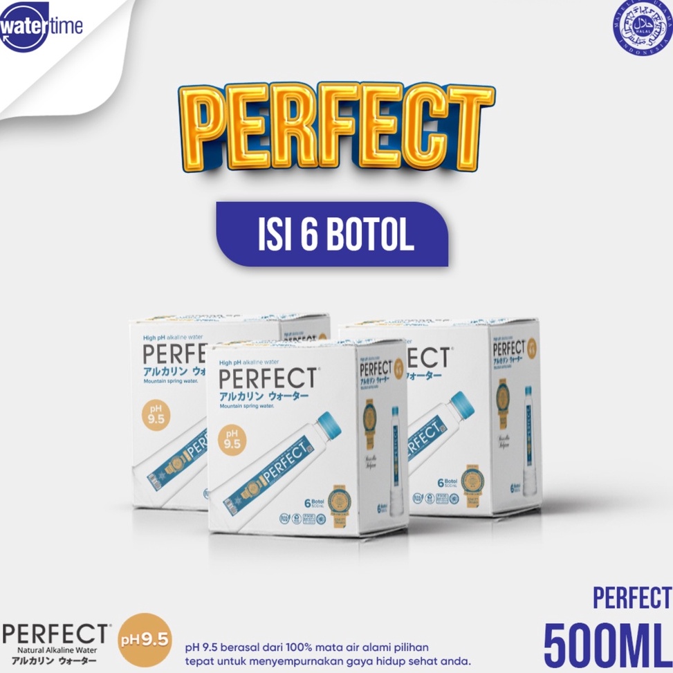 

Murah Perfect Alkaline Water 5ML Mini Air Minum Isi 6 Botol A4