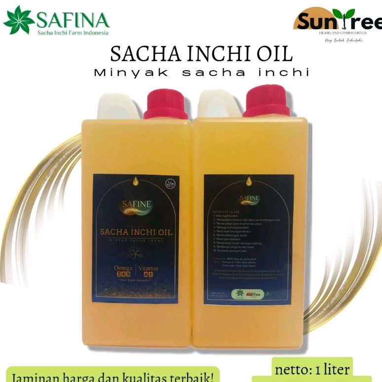 minyak sacha inchi ( sacha inchi oil 1liter)