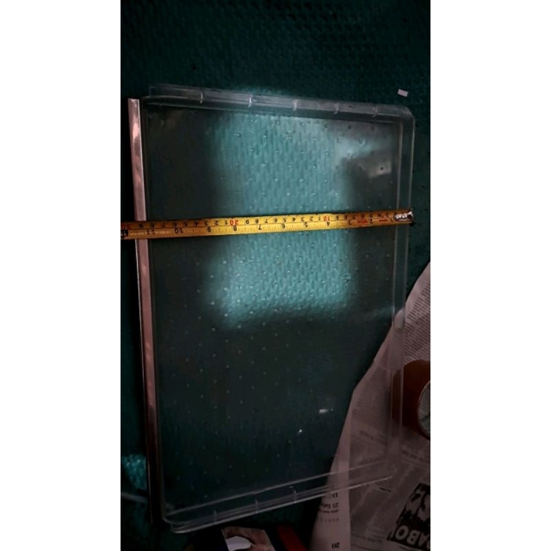 tatakan tengah bekas sharp nice crystal gold 1pintu model lama