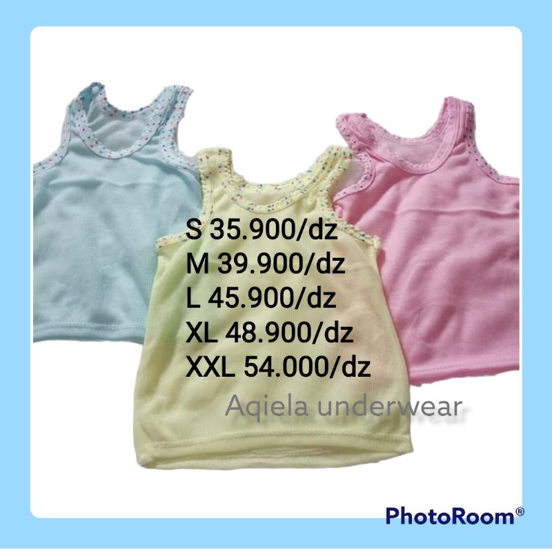 12 PCS KAOS SINGLET KIKI/KAOS DALAM ANAK MURAH / KAOS DALAM OBRAL /KAOS DALAM ANAK MURAH/KAOS DALAM 