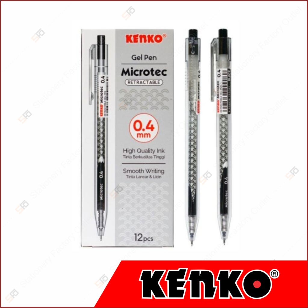 

Pen Gel Kenko Microtec 0.4 mm - SFO Semarang Official