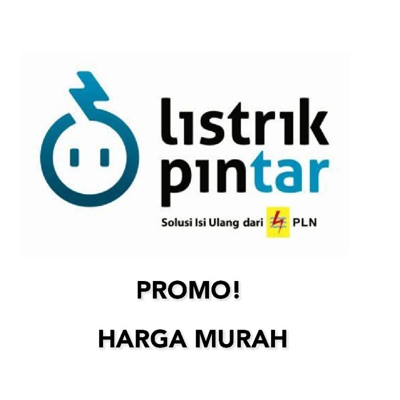 TOKEN LISTRIK PINTAR PLN 20 RIBU, 50 RIBU, 100 RIBU / 200 RIBU LANGSUNG MURAH