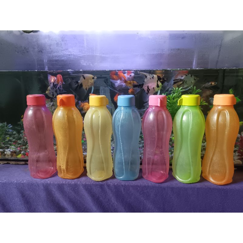 Botol Minum Eco Bottle 500ml Tupperware second preloved