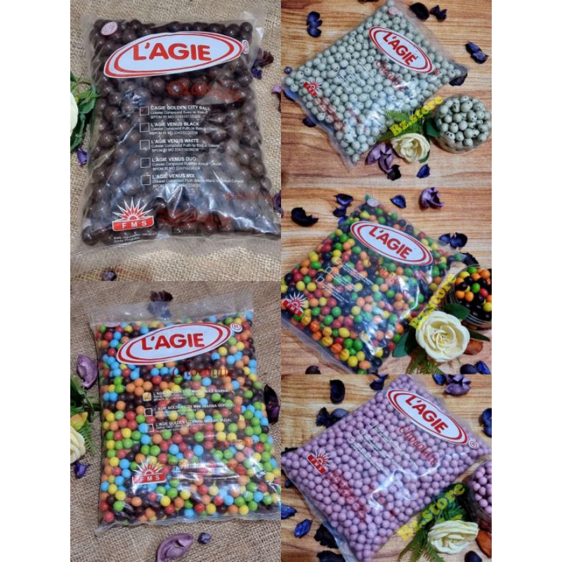 

TERMURAH (BISA COD) LAGIE 1KG free bubble wrap + kardus FEBY / PLANET / MINI / CHOCO BALL