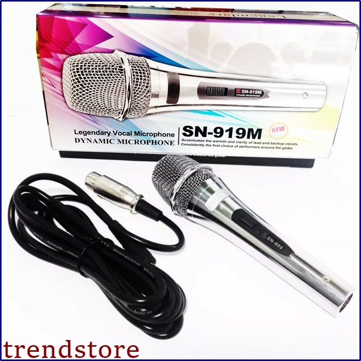 MIC SONY SN 919 MIC KABEL SONY MICROPHONE SONY SN 919 MIC KABEL MIC KARAOKE SONY SN-919M