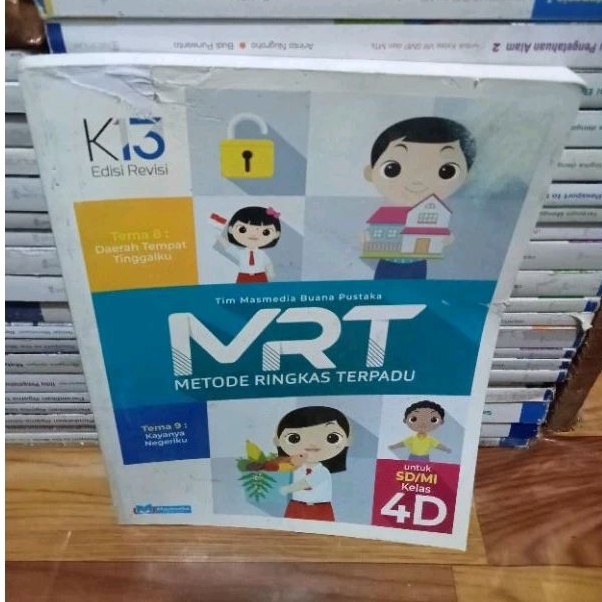 buku MRT metode ringkas terpadu 4D untuk SD kelas 4