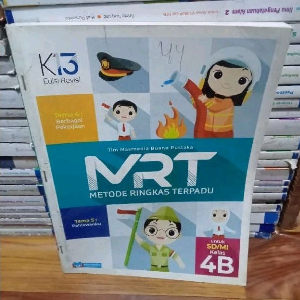 buku MRT metode ringkas terpadu 4B untuk SD kelas 4