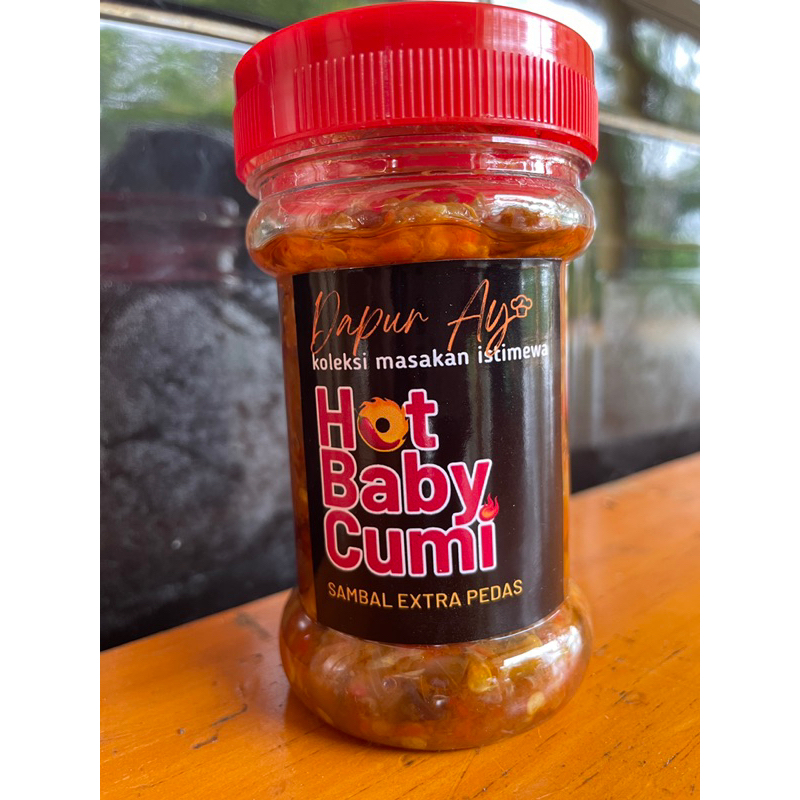 

Sambal Baby cumi kemasan 150ml sambal cumi ekstra pedas