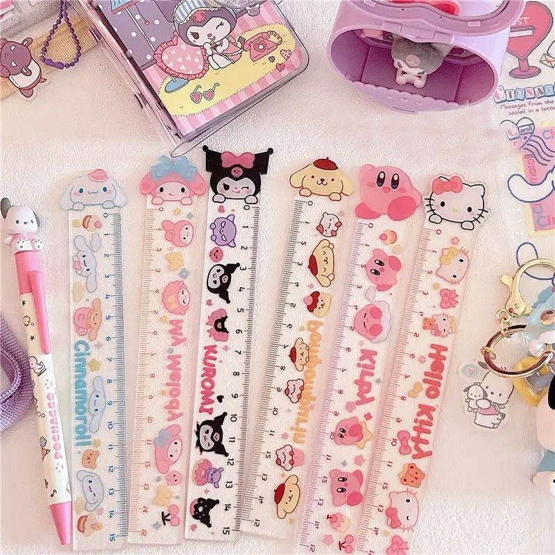 

Penggaris sanrio melody cinnamoroll pompurin ruler