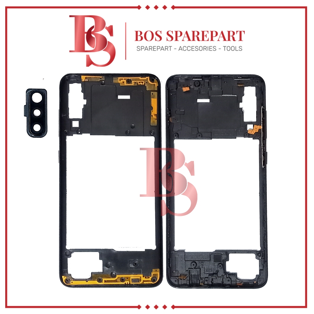 BEZEL SAMSUNG A70 / TUTUP MESIN