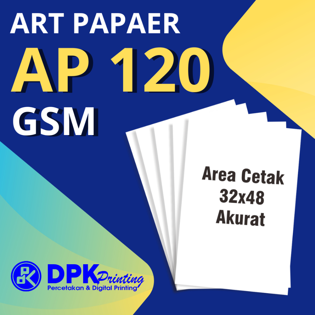

CETAK AP 120 A3+ MURAH / PRINT A3+ ART PAPER 120 GSM / BROSUR / FAMLET