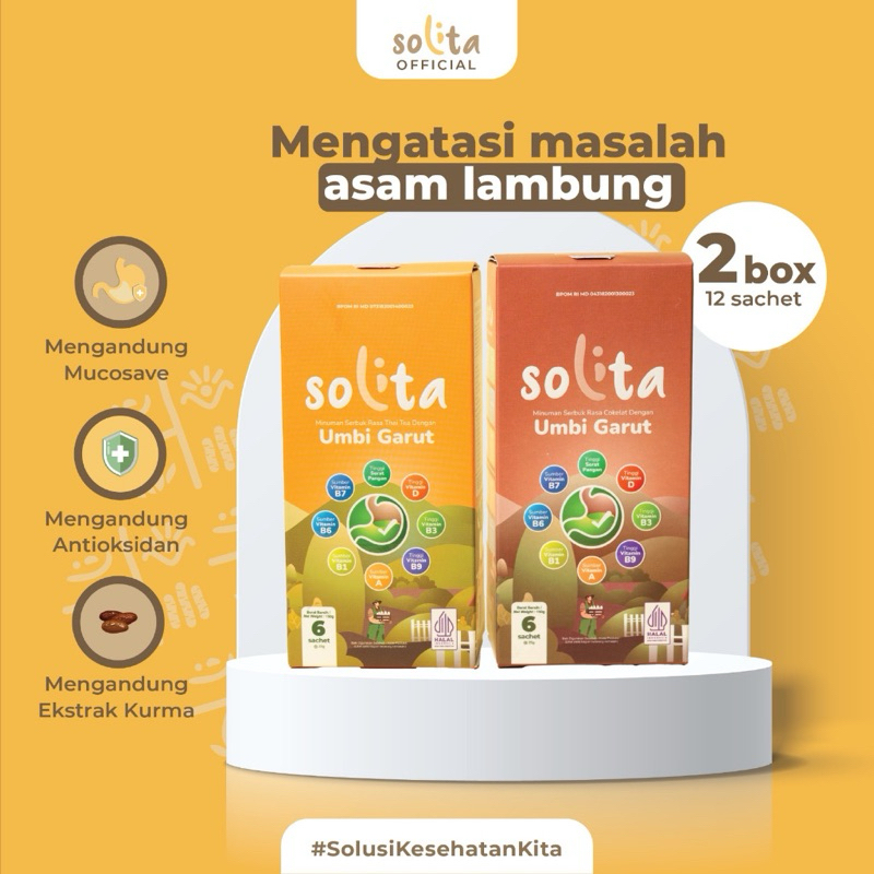 

Solita Meal Replacement/ Makanan Sehat Anti Gerd