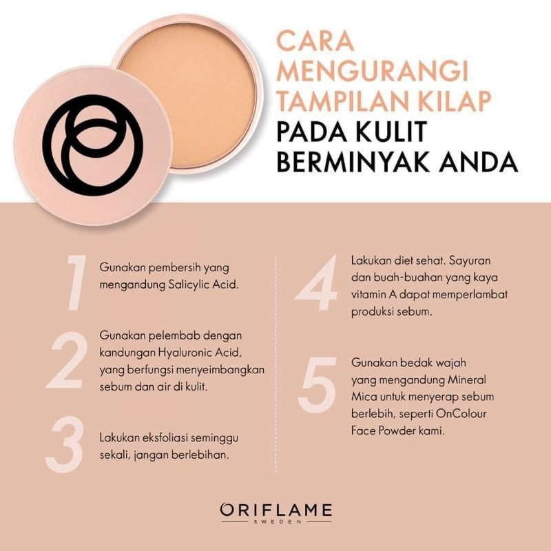 Bedak On Colour Oriflame