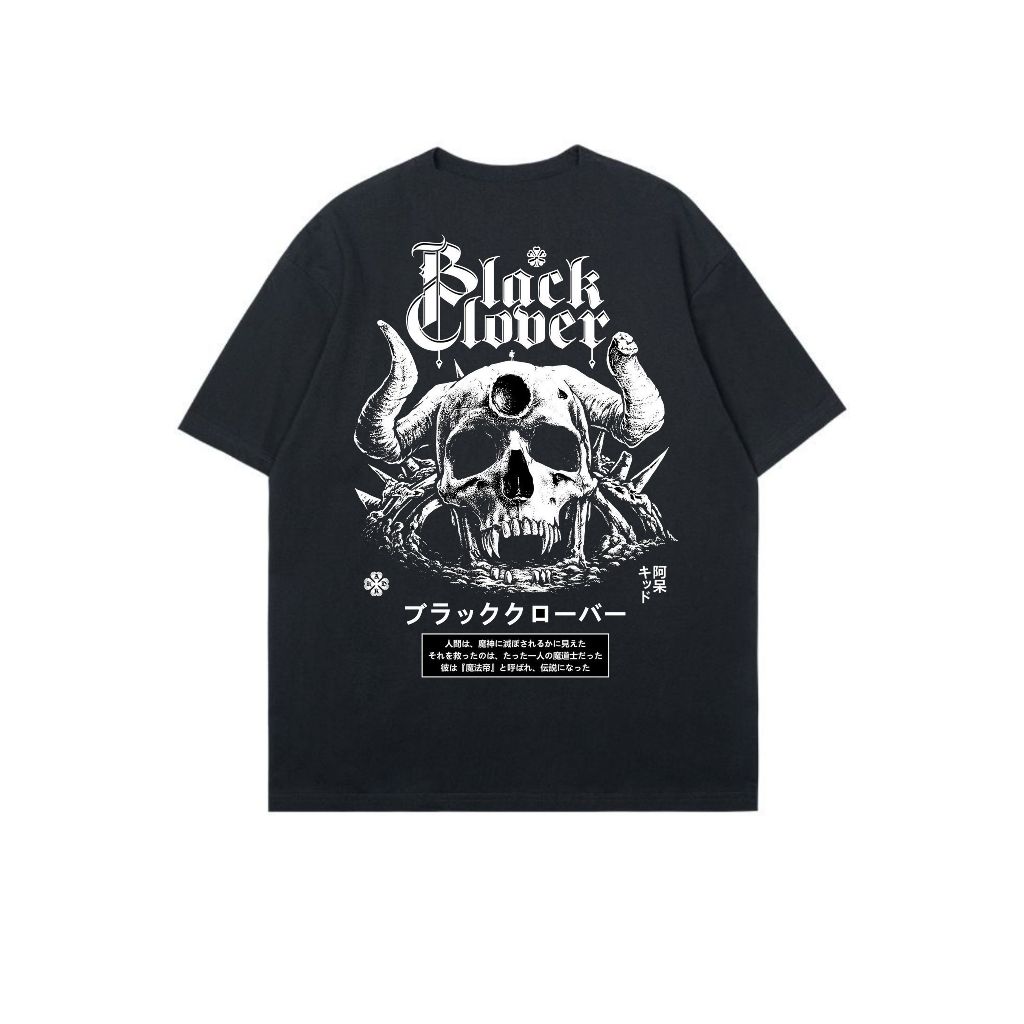 T-Shirt - Black Clover - Black