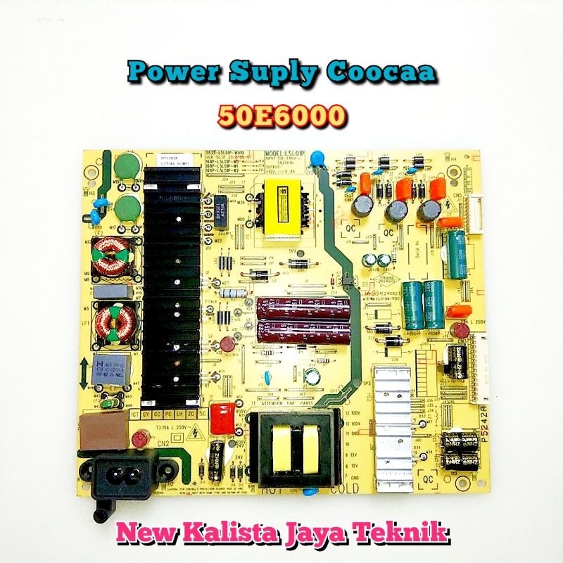 POWER SUPLY TV COOCAA 50E6000 ORIGINAL L5L01P PSU COOCAA 50E6000 PSU 50E6000 REGULATOR TV 50E6000 ME