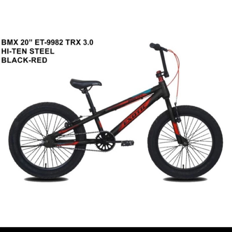 Sepeda anak laki 20 bmx exotic 9982 TRX 3.0 ban besar jumbo