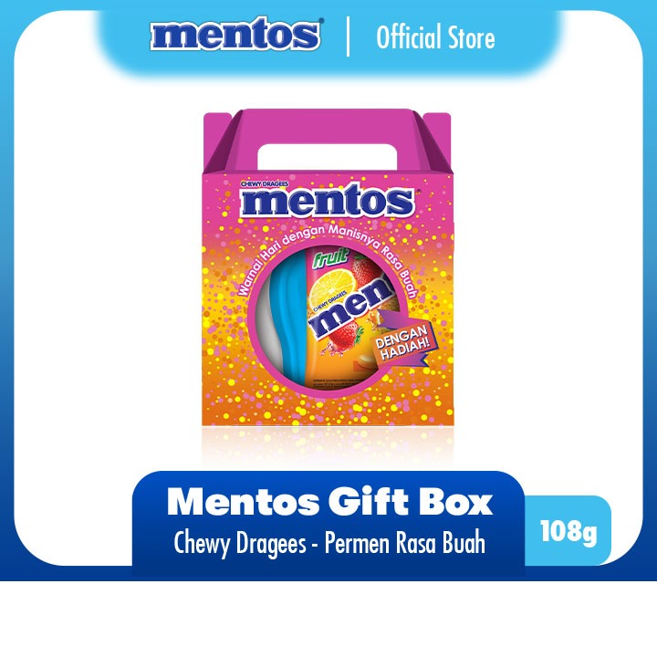 

Mentos Fruit Gift Box Edisi Ramadhan - Paket Permen Ramadhan Lebaran Free Lunch Box