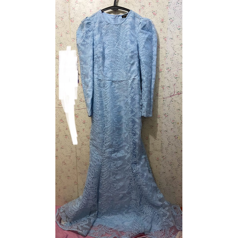 Zalia dress mermaid blue