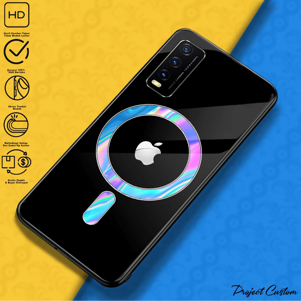 Case Vivo Y20 Y12S Y20S Y20SG - Casing Hp Vivo Y12S Y20 Y20S Y20SG ( Logo Magsv ) Softcase Hp VIVO Y