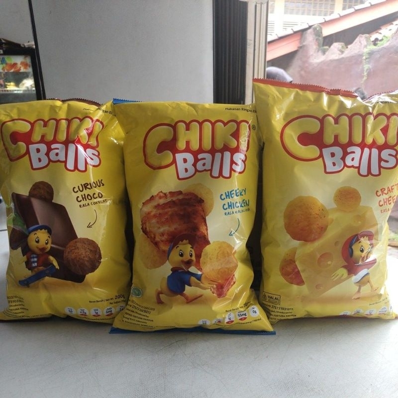 

CHIKI BALLS rasa COKLAT Kaldu AYAM rasa KEJU