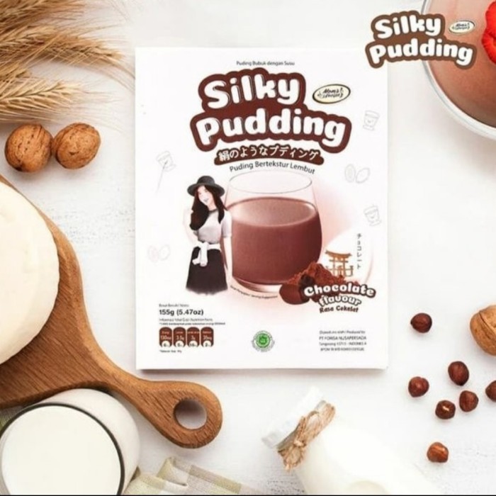 

MOM RECIPE SILKY PUDING COKLAT FLAVOUR 155GR, GAMPANG CARA BIKINNYA.