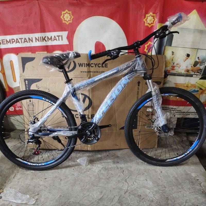 sepeda MTB 26 inchi Velion salvo disk brake speed 21