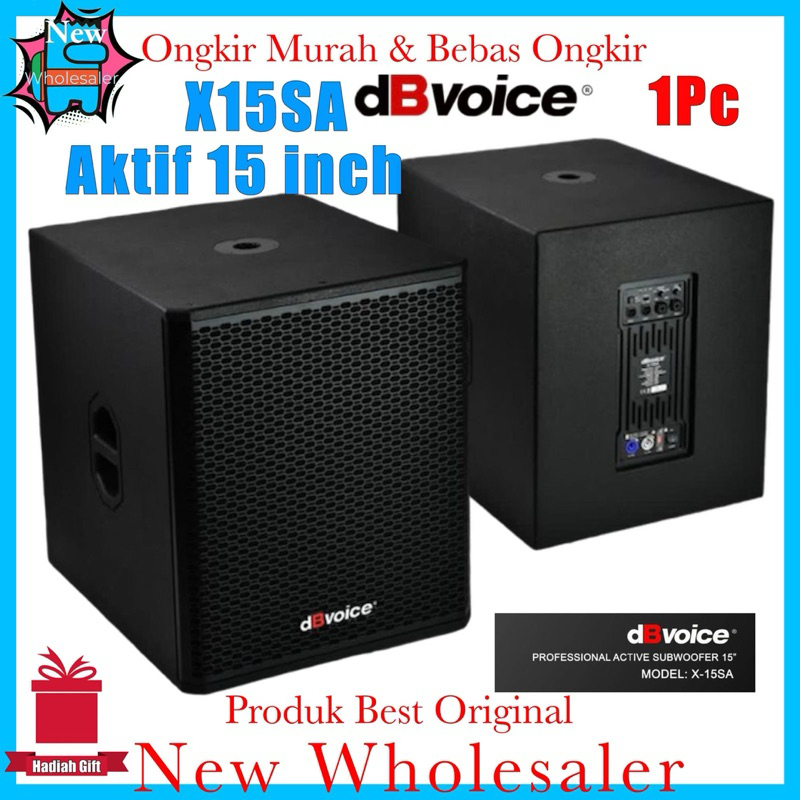 speaker Subwoofer Aktif Sub 15 inch Abvoice Original Resmi sound pro