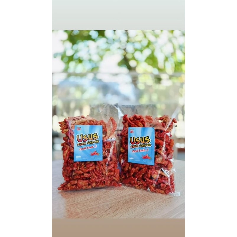 

Usus Ayam geprek 250gr