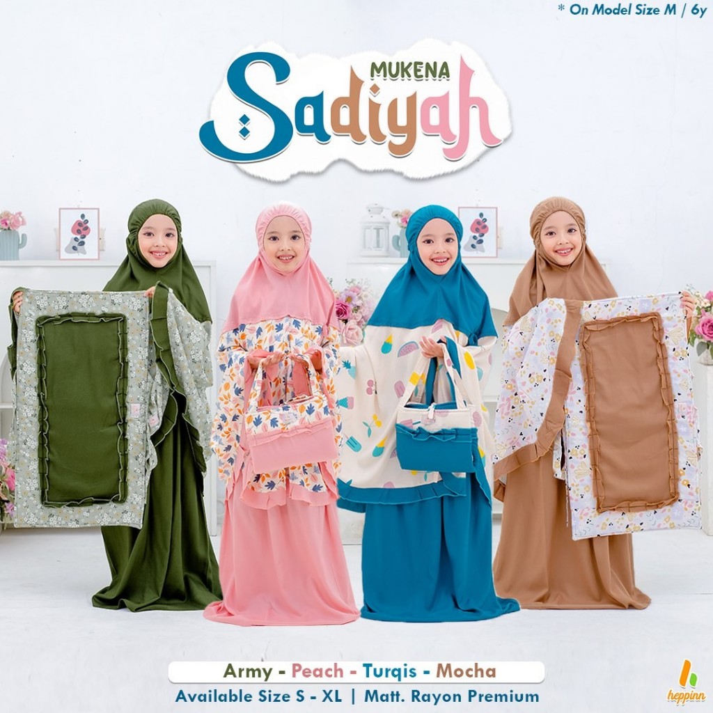 MUKENA KIDS SADIYAH BY AHZA