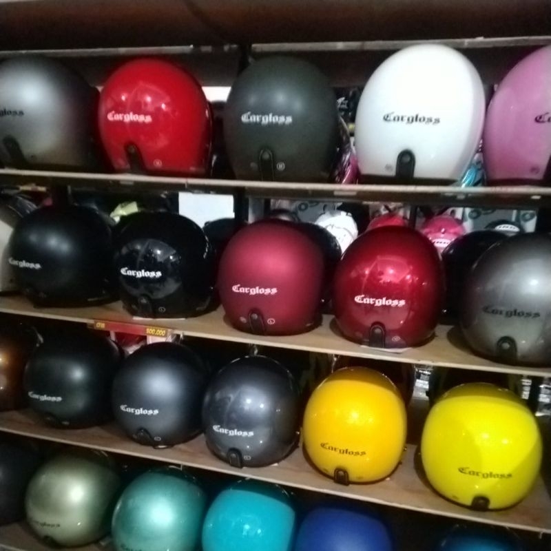 Helm Retro classic Cargloss original Bogo cargloss