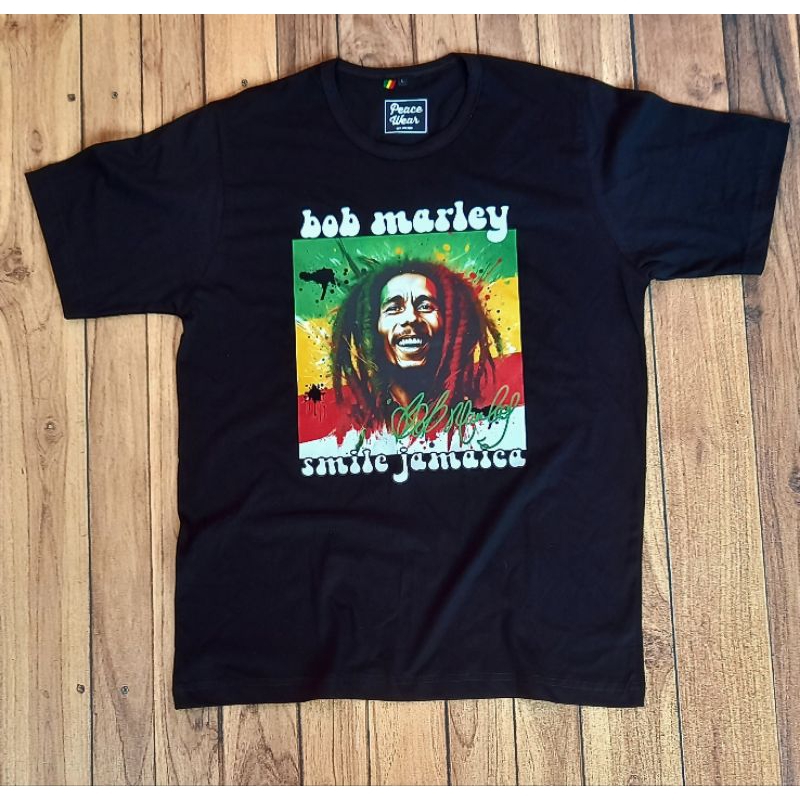 kaos Bob marley baju bob marley tshirt bob marley