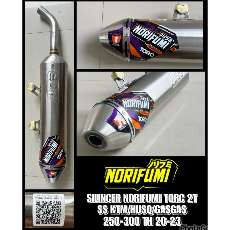 SILINCER NORIFUMI TORC ORIGINAL 2 STROKE KTM HUSQVARNA GASGAS