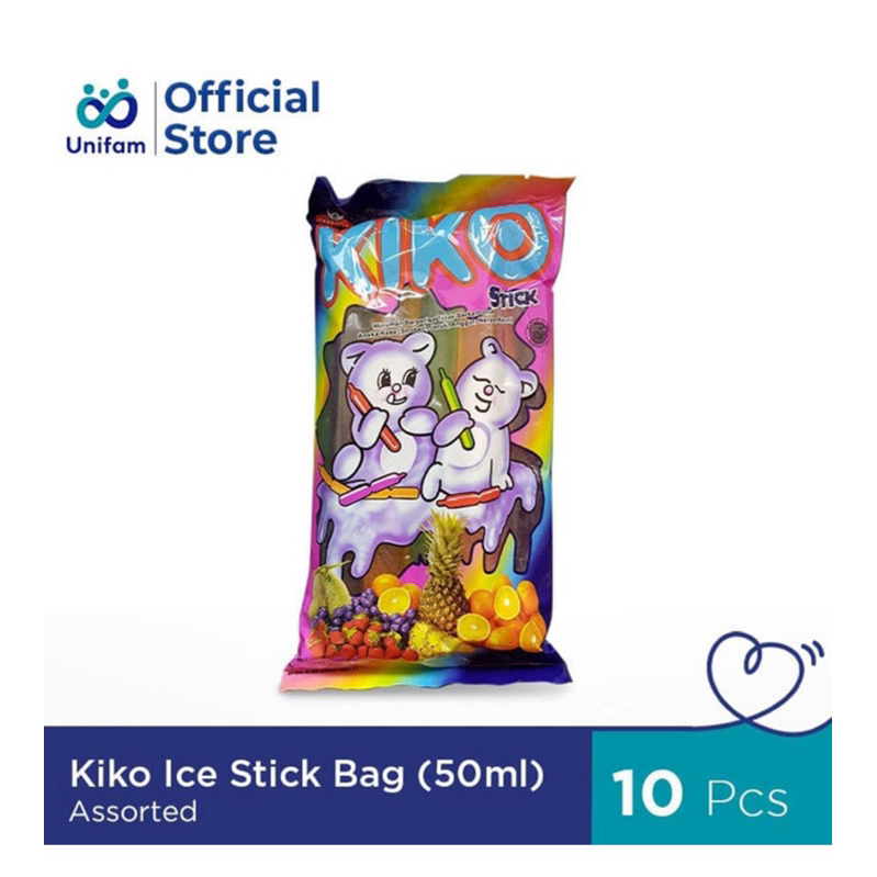 

KIKO Iced Stick Assorted Bag 10 pcs