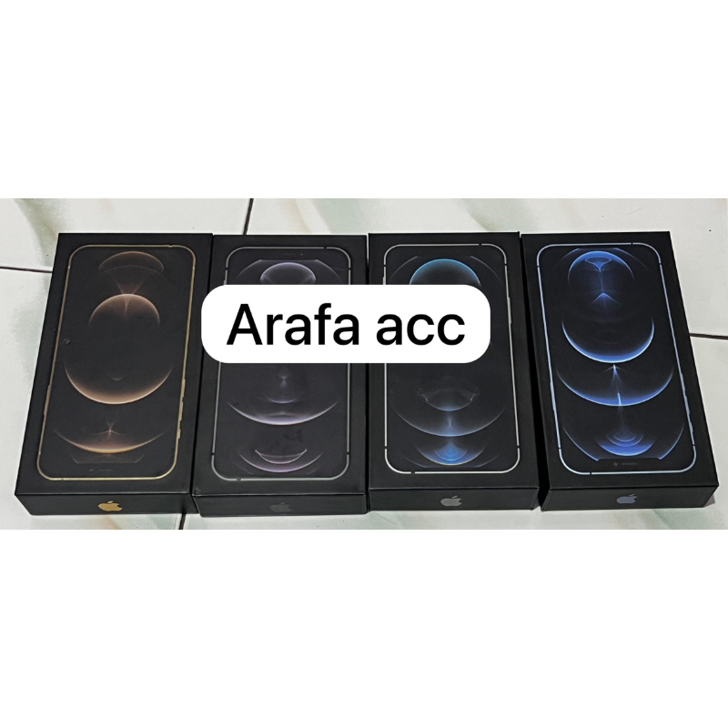 

kardus box iphon 12 pro max acc fullset