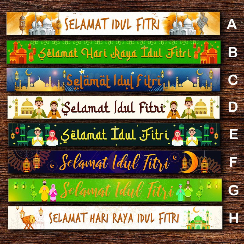 

SLEMPANG PARCEL IDUL FITRI SELEMPANG EID MUBARAK HAMPERS LEBARAN PAPER BELT LABEL KERTAS