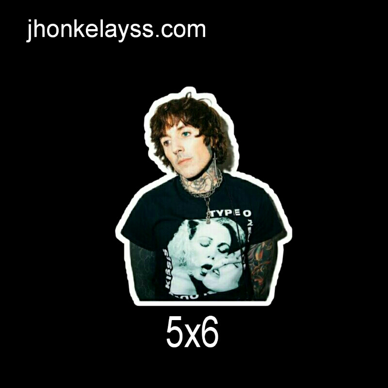 

STICKER AESTHETIC OLI SYKES BAHAN ANTI AIR TINGGAL TEMPEL